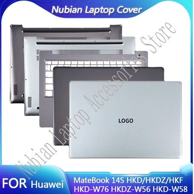 LCD Back Cover Palmrest Bottom For Huawei MateBook 14S HKD HKDZ HKF W76 W56 W58