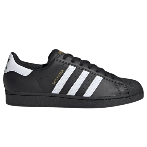 adidas Superstar Core Black White