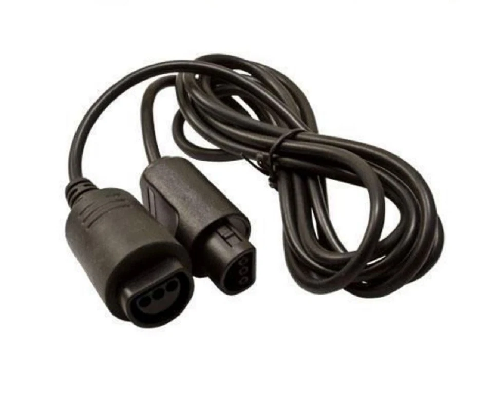 4 X Câble d'extension / rallonge pour manette Nintendo GameCube NGC 1,8 mètre - Photo 2/2