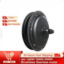 Motore mozzo brushless ruota cassetta posteriore E-Bike 48V 1000W 1500W 2000W