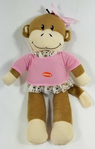 Zanies Monkey Business Friends tiff ty plush squeaker dog toys toy puppy B6 / 25 - Picture 3 of 9