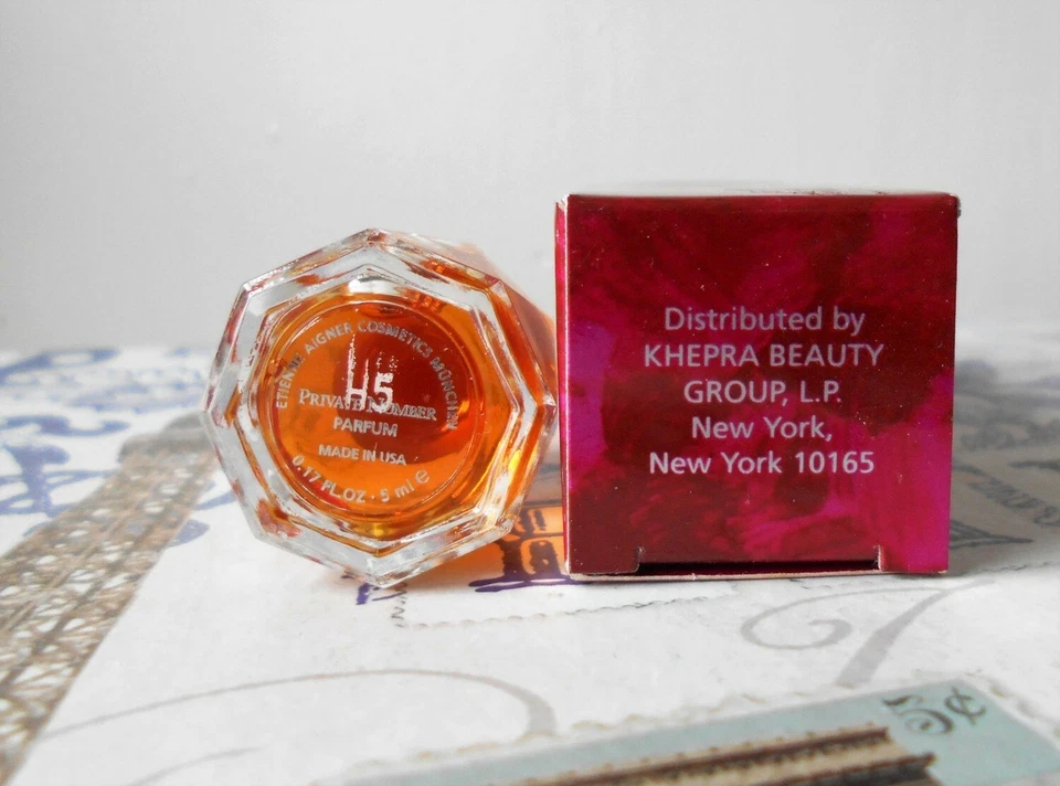 Perfume número privado Etienne Aigner. Mini perfume nuevo en caja, 5 ml / 0,17 fl oz Foto 3 de 4