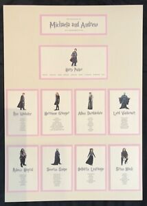 Harry Potter Seating Chart