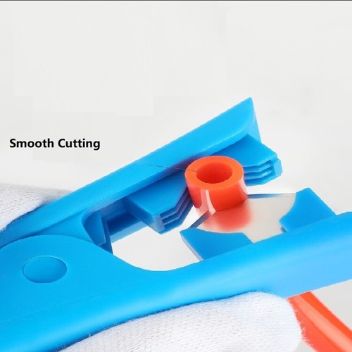 Pneumatic Plastic Tube Cutter PVC PU Rubber Silicone Nylon Pipe Hose
