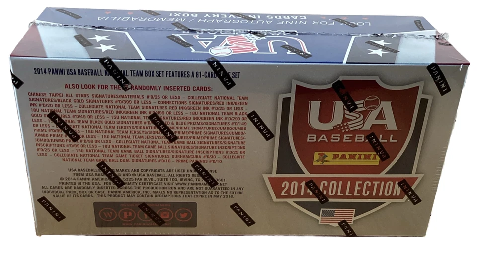 2014 Panini USA Baseball Set Hobby Box SEALED - Image 2 of 2