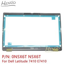 0N5X6T N5X6T New For Dell Latitude 7410 E7410 LCD Front Bezel Frame Cover Case