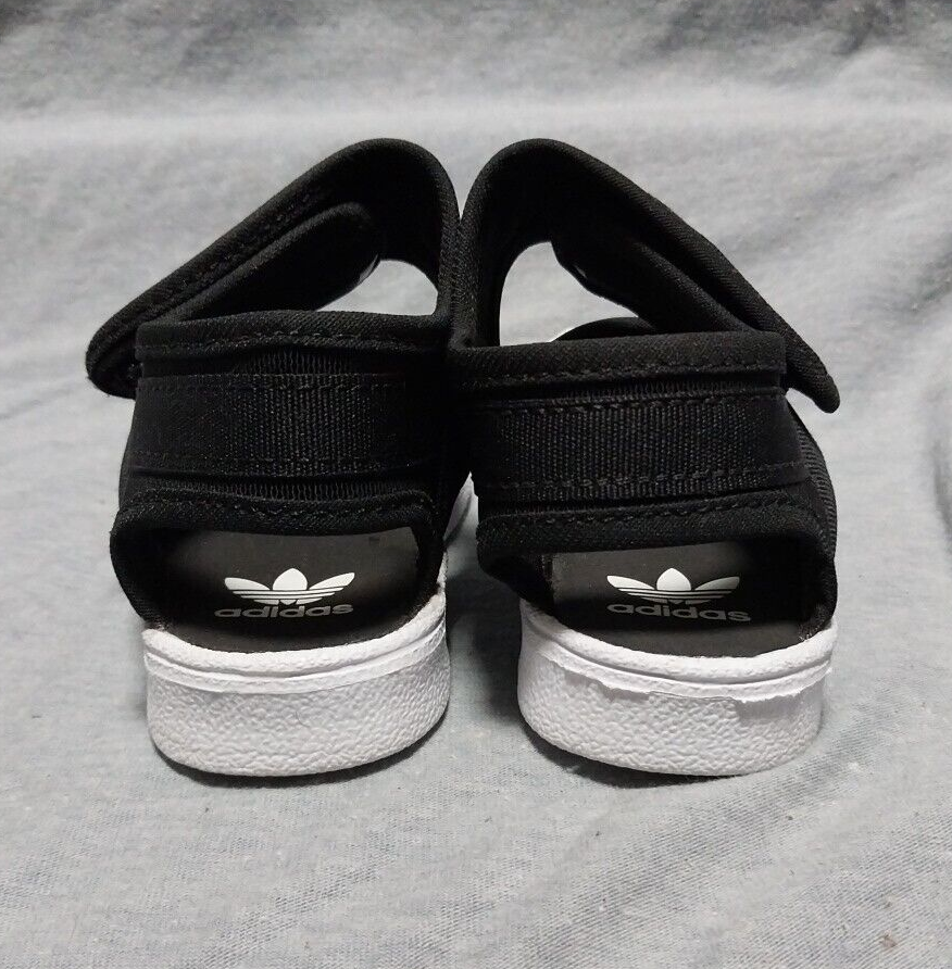 Adidas Superstar 360 Toddler Sandals Shoes Black/White EG5711
