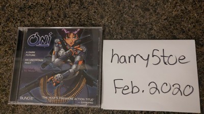 Oni Pc Game 01 Bungie Take 2 Interactive Godgames Anime Free Shipping Ebay