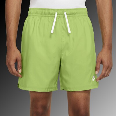 Nike Sportswear Woven Flow Shorts Vivid Green AR2382-332 Men