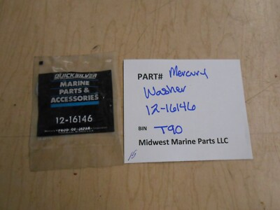 #ad 12 16146 Mercury washer NOS T90 $14.99