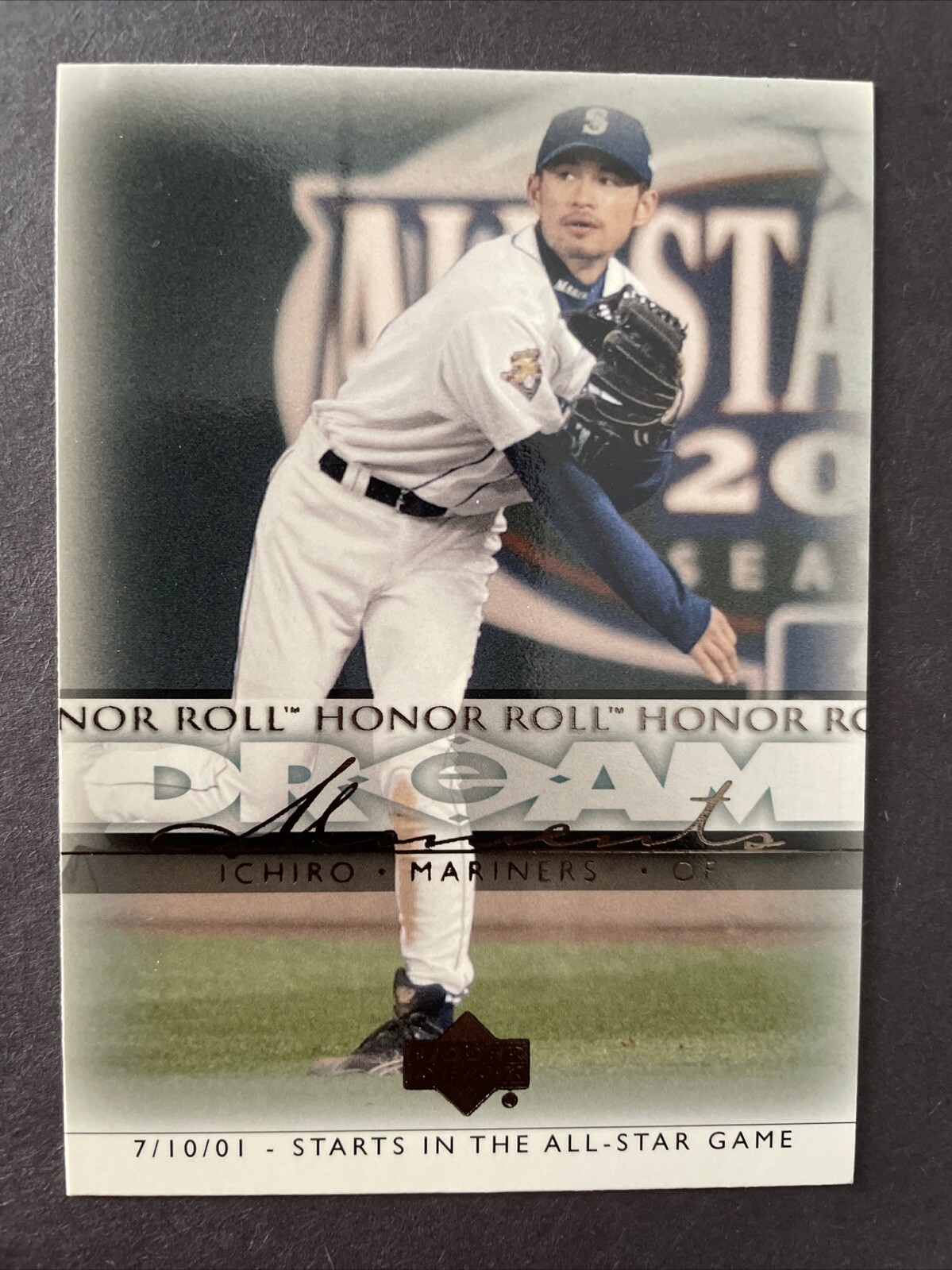 2002 Upper Deck Honor Roll #96 Ichiro Suzuki Seattle Mariners