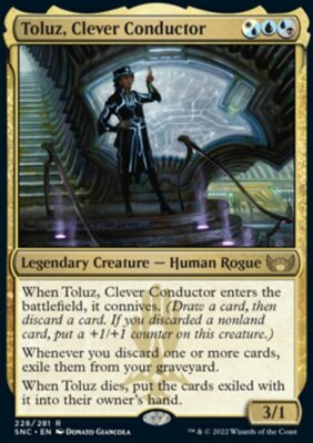 MTG Toluz, Clever Conductor (228/484) Streets of New Capenna LP