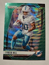 Tyreek Hill - 2024 Prizm Prizms Green Wave Insert Card