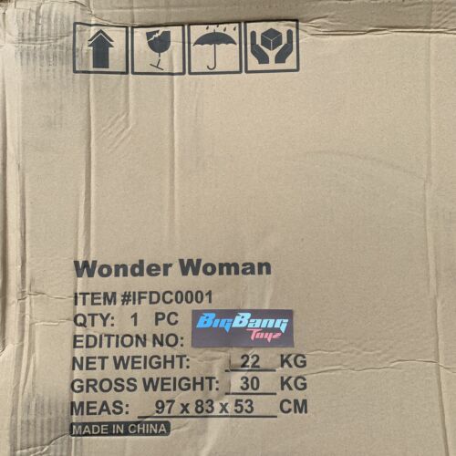 Buste grandeur nature Infinity Studio Wonder Woman (en stock) neuf limité jouets pingouin - Photo 1 sur 11