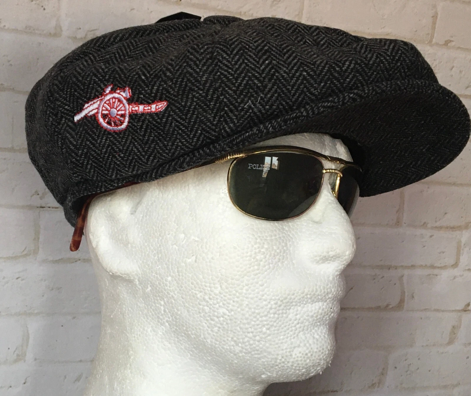 PEAKY BLINDERS ARSENAL CANON INSPIRED FLAT CAP TOMMY SHELBY CASUAL FOOTBALL HAT