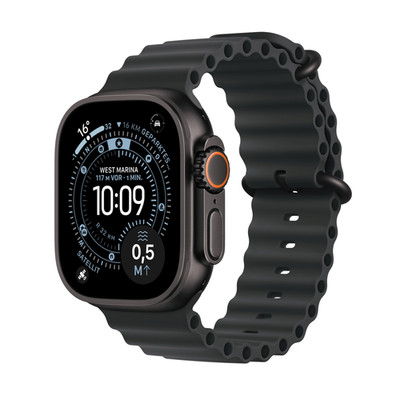 Apple Watch Ultra 3 Black Titan 49mm Black Ocean Band Neu original versiegelt