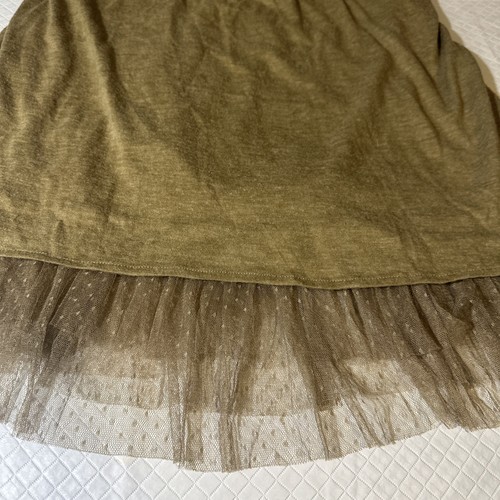 Top senza maniche Pretty Angel taglia XL pizzo tortora lino boho reggenza pizzo vittoriano - Foto 13 di 17