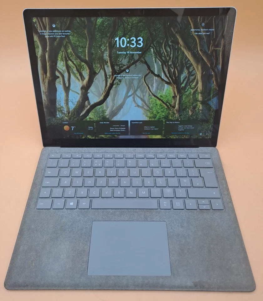 Microsoft Surface Laptop 1st Gen Touchscreen i5-7th Gen 8GB RAM 128GB SSD Win 11 - Image 4 of 4