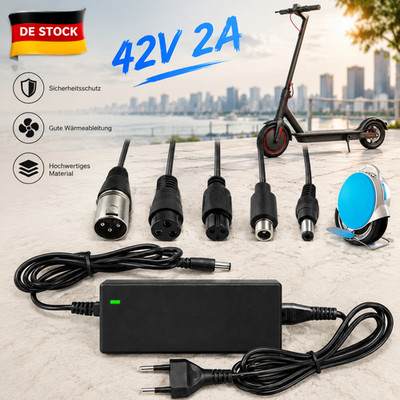 42V 2A-Akku Netzteil Ladegerät Adapter Für Hoverboard Balancing Scooter E-Bike
