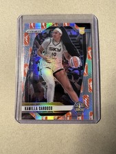 2024 Panini Prizm WNBA #93 Kamilla Cardoso WNBA Logo Prizms