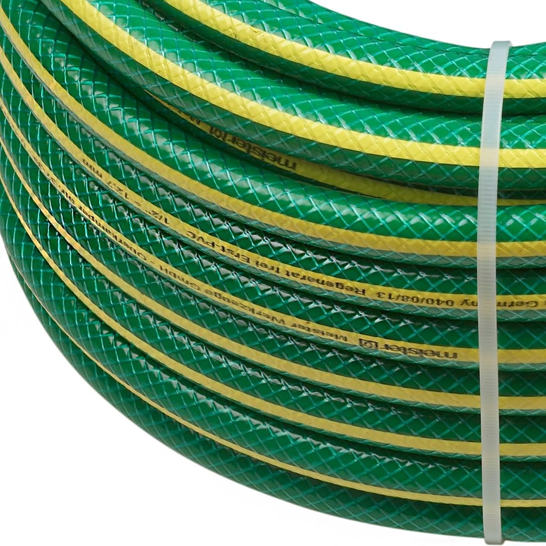 Tuyau d'arrosage 12,7 mm souple en tissu croisé de 30m anti-torsion - 2