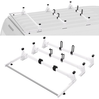 Ladder & Pipe Carrier 800lb Roof Mount for Ford Transit 2013-2024