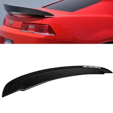 Fits 2014-2015 Chevy Camaro SS Z28 Rear Trunk Spoiler Wing ABS Gloss Black