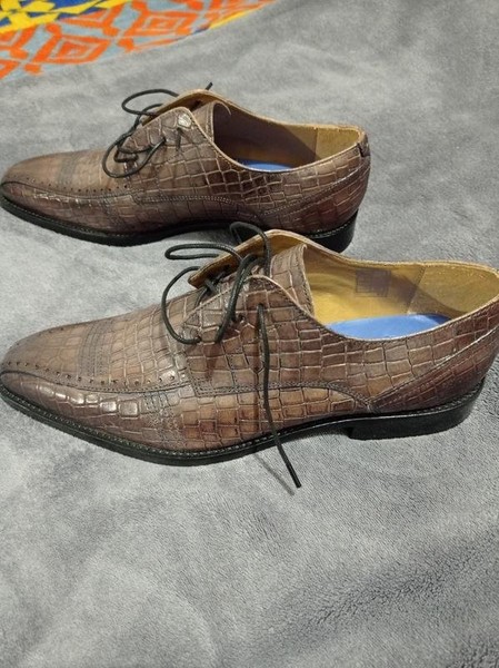 Men Melvin & Hamilton Heels Peach Leather 40