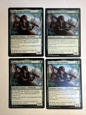 4x Mtg Commander Legends Numa, Joraga Chieftain NM/M Magic The Gathering