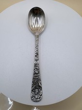 Teaspoon Rockford Silver Plate Co. 5X Floral ...