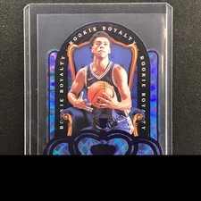 2021-22 Crown Royale Jaden Springer Rookie Royalty Die-cut Purple 7/25