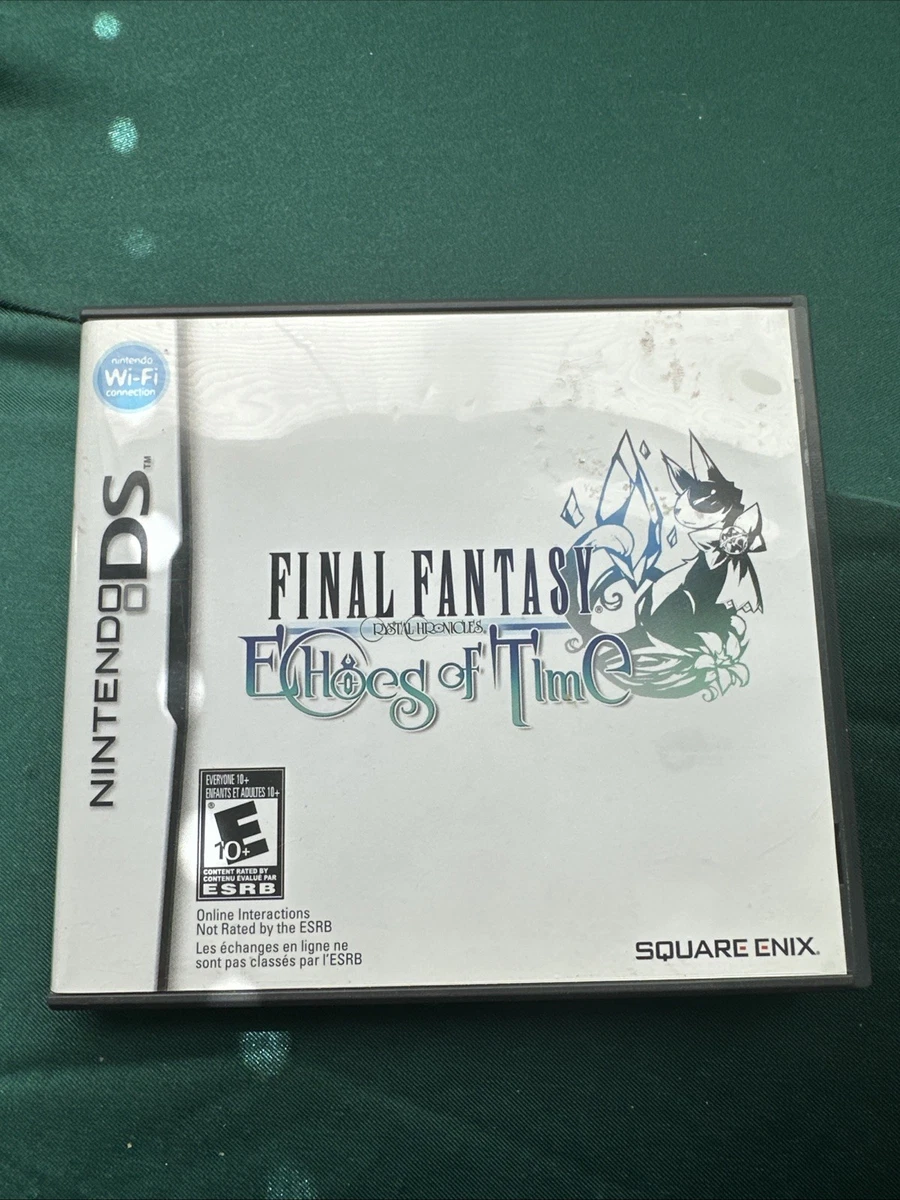 Final Fantasy Echoes Time De Nintendo Ds Caja Instructivo Final Fantasy Echoes Time De Nintendo Ds Caja Instructivo
