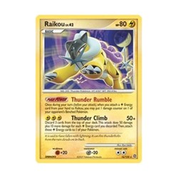 Raikou 16/132 Secret Wonders Holo Rare