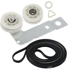 661570 & 279640 & W10837240 Dryer Drum Belt Idler Pulley and Pulley Kit