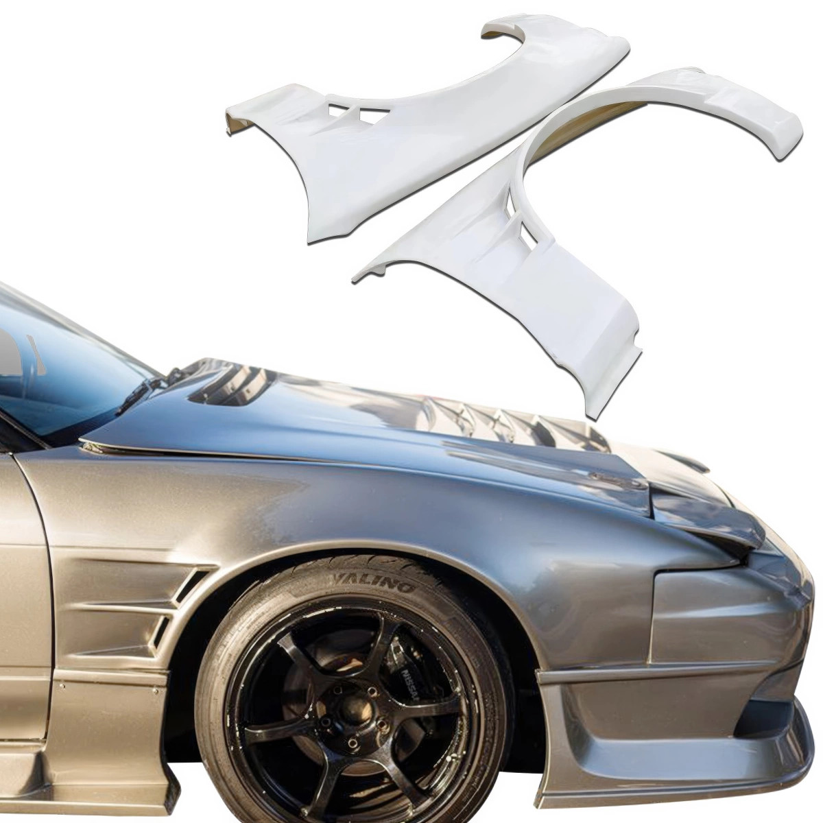 P*o様 Fenders Japan ModeloDrive FRP ORI t3 55mm Wide Body Fenders (front) 3dr Hatch