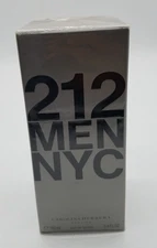 212 MEN NYC by Carolina Herrera 3.4 oz EDT Cologne for Men New In Box