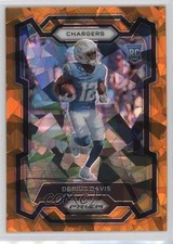 2023 Panini Prizm Rookies Orange Ice Prizm Derius Davis #351 1dk1
