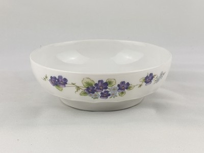 Eschenbach kleine Schüssel Schale H ca. 4,4cm/DM etwa 13 cm Blumendekor Veilchen