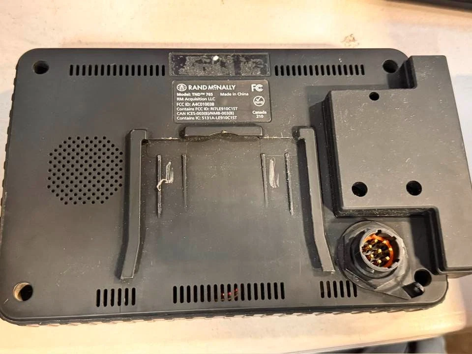 RAND MCNALLY TND 765 7" GPS TRUCK FLEET NAVIGATOR RECEIVER - Image 3 of 4