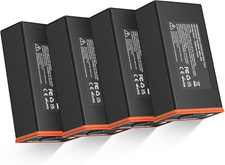 4 Pack Upgrade Replacement Battery for Moultrie Edge Trail Cameras, 5000Mah High