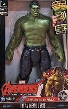 Figura interactiva Hasbro Marvel Avengers HULK Age of Ultron Titan Hero Tech NUEVO