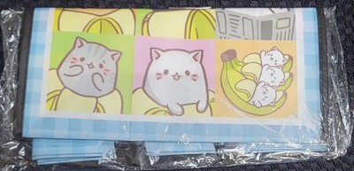 Bananya & the Curious Bunch Grid Reusable Tote Bag | Crunchyroll Anime Cat | NWT
