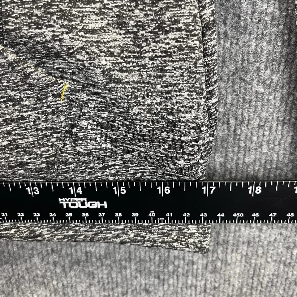 Sudadera con Capucha Army Performance Para Mujer Talla Pequeña Gris y Amarillo Manga Larga Pullover Foto 4 de 4