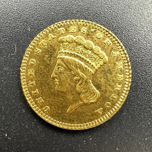 1887-P Gold Dollar — photo from the most recent tracked eBay sale