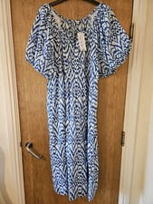 Size 22 Summer Dress. 100% Cotton. NWT
