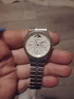 Seiko Men's Watch 7F39-6030 Vintage Quartz Day Date Moon Phase Two Tone Parts