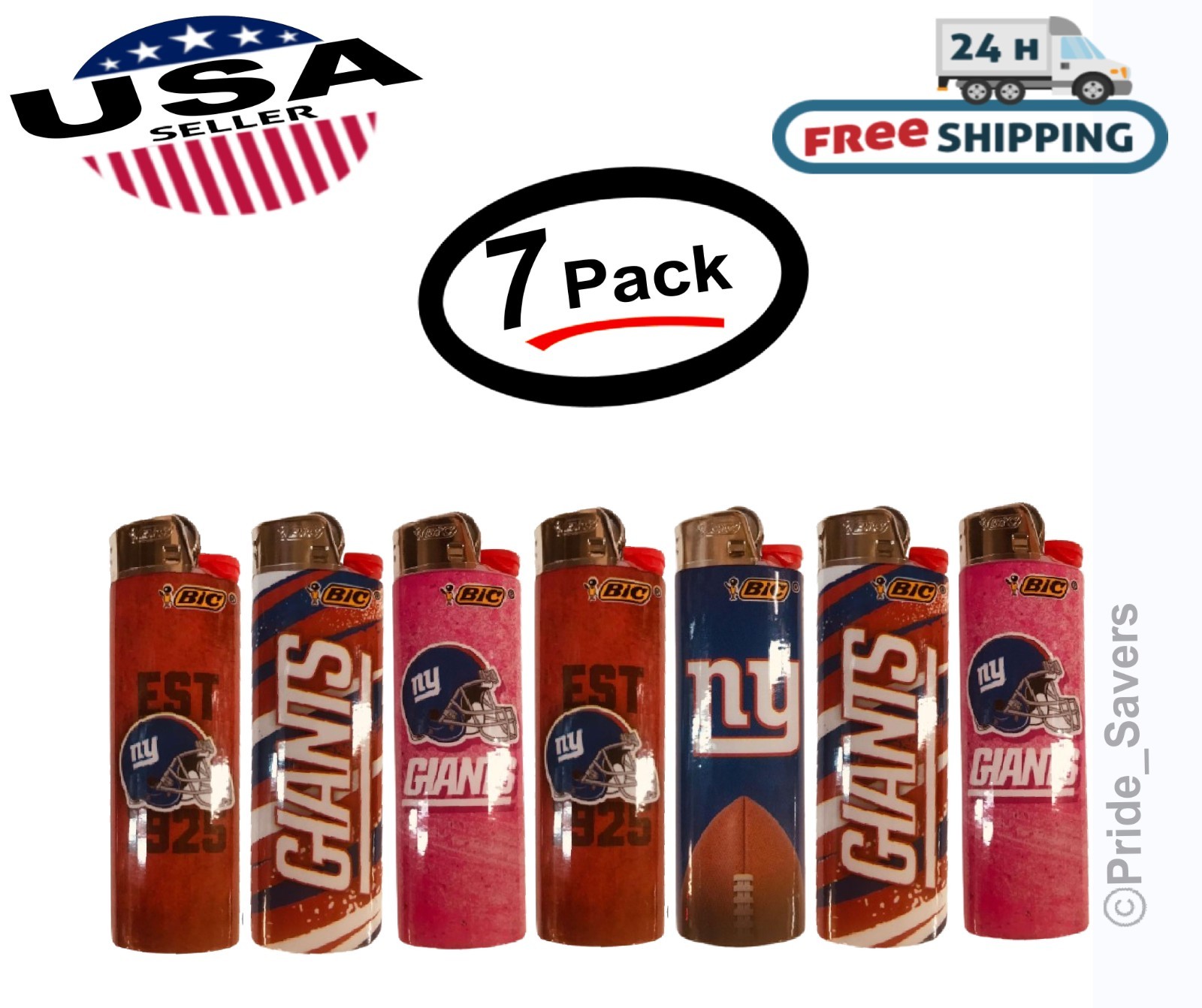 S Nfl Officially Licensed, New Design (7 Pk)