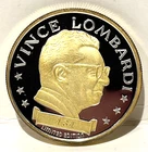 Vince Lombardi Titletown Forever 1997 1oz .999 Silver Round LTD Edition Packers