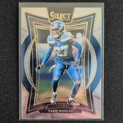 Panini Select 2024 Tariq Woolen Concourse Card #95 Seattle Seahawks NFL