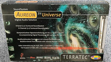 Pc Pro class sound card Terratec AUREON UNIVERSE 7.1 5.25 bay module remote